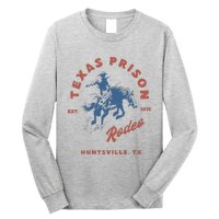 Texas Prison Rodeo Cowboy Western Long Sleeve Shirt