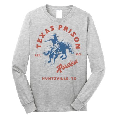 Texas Prison Rodeo Cowboy Western Long Sleeve Shirt