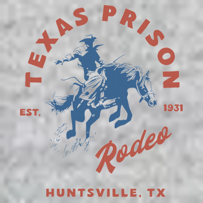 Texas Prison Rodeo Cowboy Western Premium T-Shirt