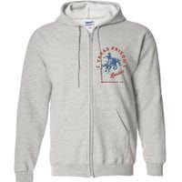 Texas Prison Rodeo Cowboy Western Full Zip Hoodie