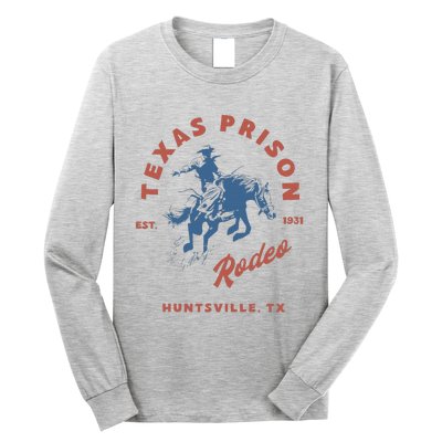 Texas Prison Rodeo Cowboy Western Long Sleeve Shirt