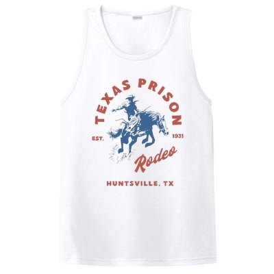 Texas Prison Rodeo Cowboy Western PosiCharge Competitor Tank