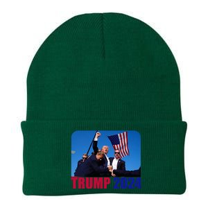 Trump Pennsylvania Rally Shooting Not Today Knit Cap Winter Beanie