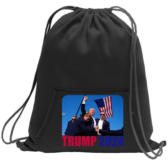 Trump Pennsylvania Rally Shooting Not Today Sweatshirt Cinch Pack Bag