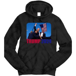 Trump Pennsylvania Rally Shooting Not Today Tie Dye Hoodie