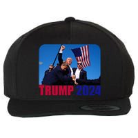 Trump Pennsylvania Rally Shooting Not Today Wool Snapback Cap