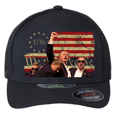 Trump Pa Rally Pennsylvania 2024 Vintage Political Flexfit Unipanel Trucker Cap