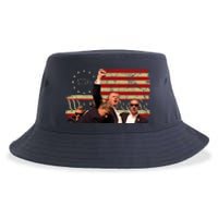 Trump Pa Rally Pennsylvania 2024 Vintage Political Sustainable Bucket Hat