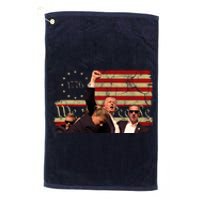 Trump Pa Rally Pennsylvania 2024 Vintage Political Platinum Collection Golf Towel