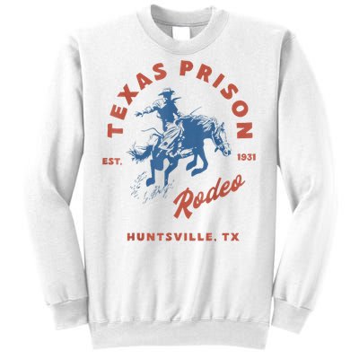 Texas Prison Rodeo Cowboy Western Sweatshirt