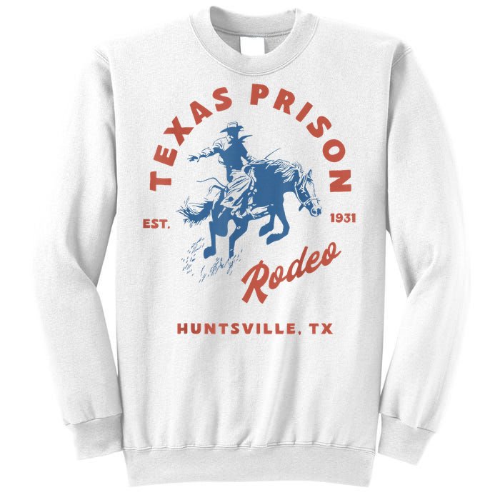 Texas Prison Rodeo Cowboy Western Sweatshirt