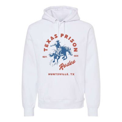 Texas Prison Rodeo Cowboy Western Premium Hoodie