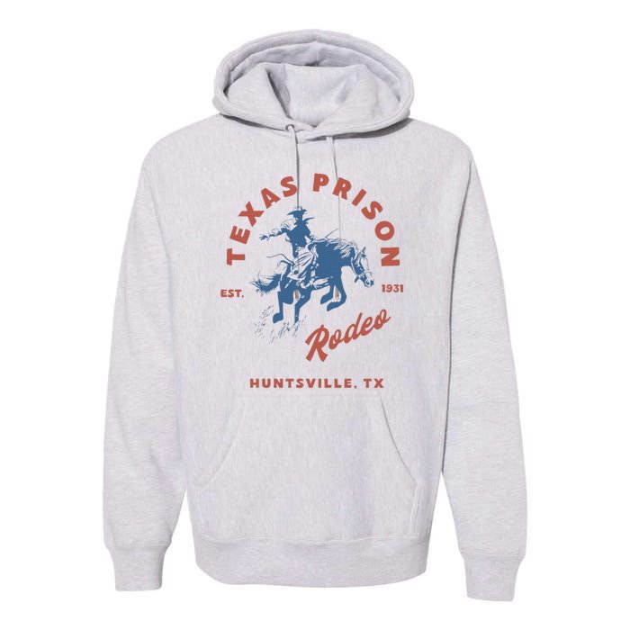 Texas Prison Rodeo Cowboy Western Premium Hoodie