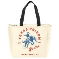 Texas Prison Rodeo Cowboy Western Zip Tote Bag