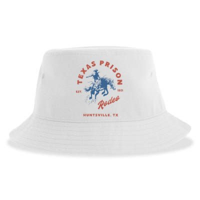 Texas Prison Rodeo Cowboy Western Sustainable Bucket Hat