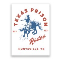 Texas Prison Rodeo Cowboy Western Poster