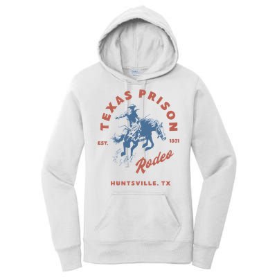 Texas Prison Rodeo Cowboy Western Women's Pullover Hoodie