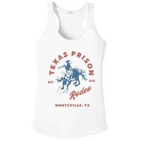 Texas Prison Rodeo Cowboy Western Ladies PosiCharge Competitor Racerback Tank