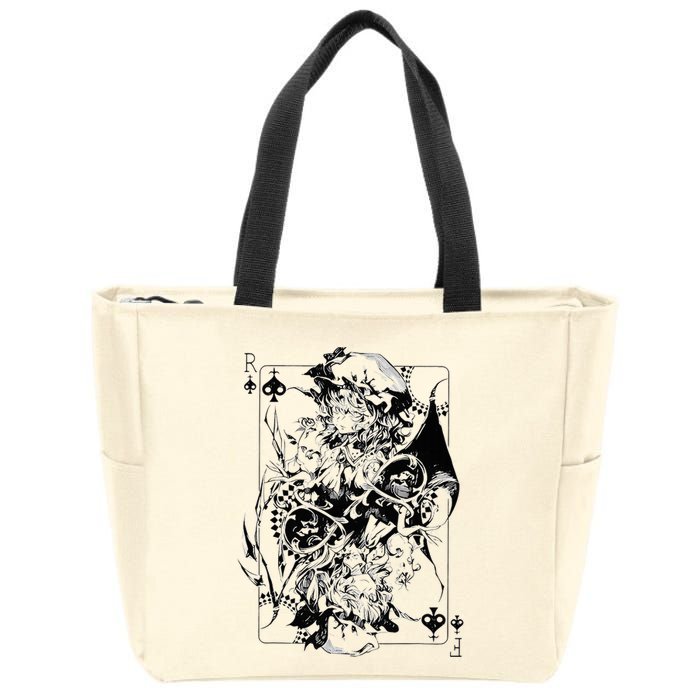 Touhou Project Remilia & Flandre Scarlet Marisa Kirisame’S Zip Tote Bag