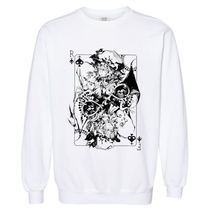 Touhou Project Remilia & Flandre Scarlet Marisa Kirisame’S Garment-Dyed Sweatshirt
