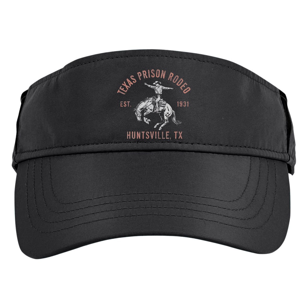 Texas Prison Rodeo Huntsville Est 1931 Adult Drive Performance Visor