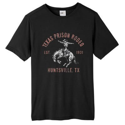 Texas Prison Rodeo Huntsville Est 1931 Tall Fusion ChromaSoft Performance T-Shirt