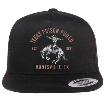 Texas Prison Rodeo Huntsville Est 1931 Flat Bill Trucker Hat