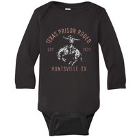 Texas Prison Rodeo Huntsville Est 1931 Baby Long Sleeve Bodysuit