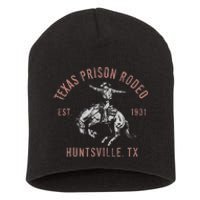 Texas Prison Rodeo Huntsville Est 1931 Short Acrylic Beanie