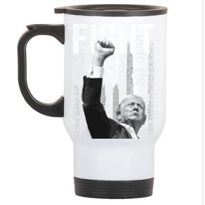 Trump Pennsylvania Rally Fight! Gift Stainless Steel Travel Mug