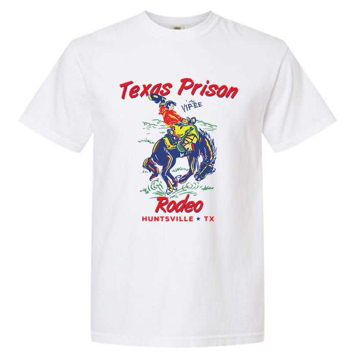 Texas Prison Rodeo  Western Cowboy Garment-Dyed Heavyweight T-Shirt