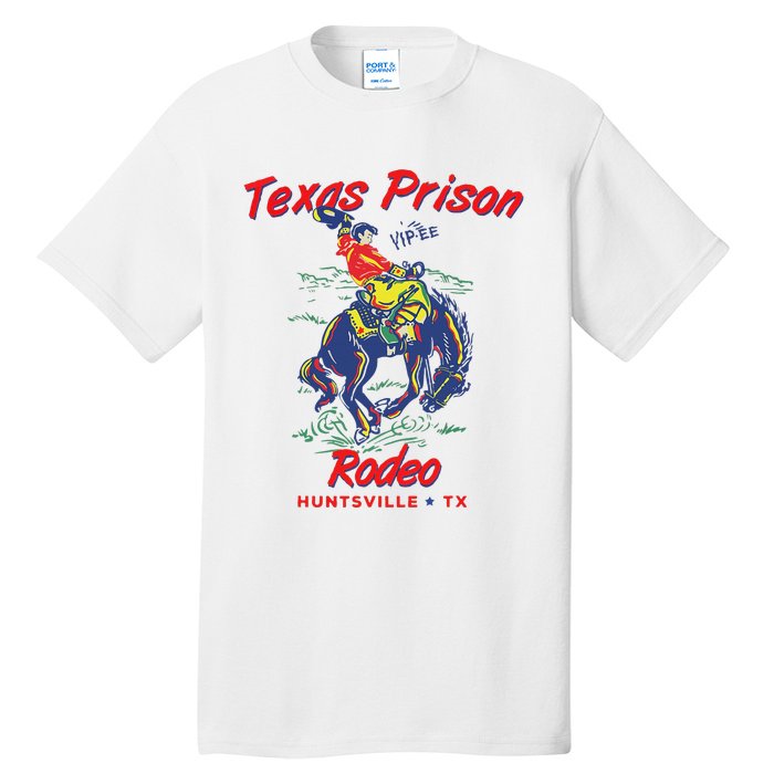 Texas Prison Rodeo  Western Cowboy Tall T-Shirt