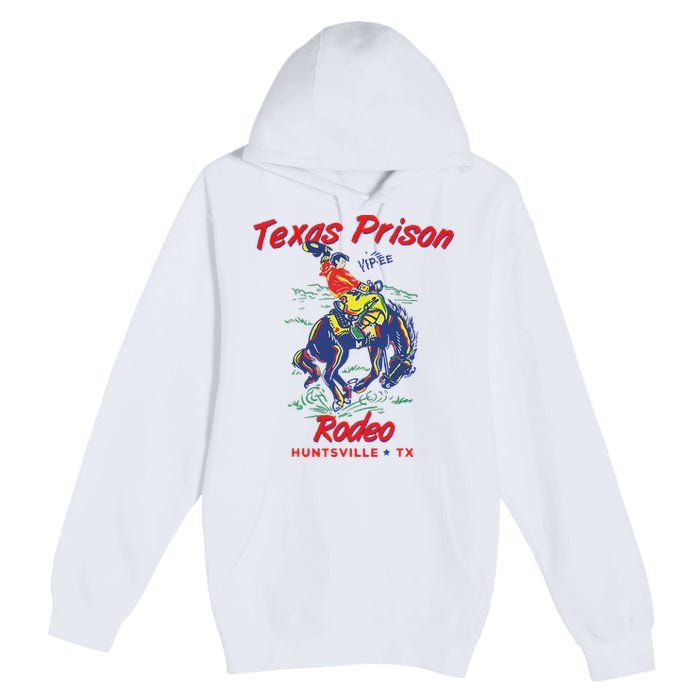 Texas Prison Rodeo  Western Cowboy Premium Pullover Hoodie