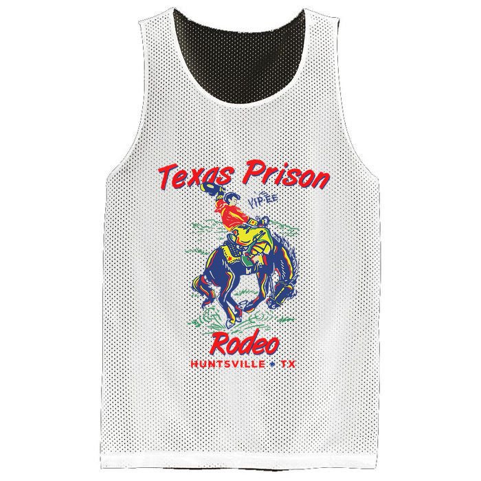 Texas Prison Rodeo  Western Cowboy Mesh Reversible Basketball Jersey Tank