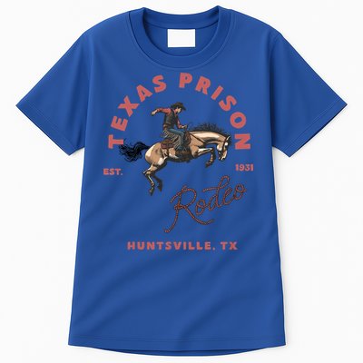 Texas Prison Rodeo Cowboy Western Tall T-Shirt