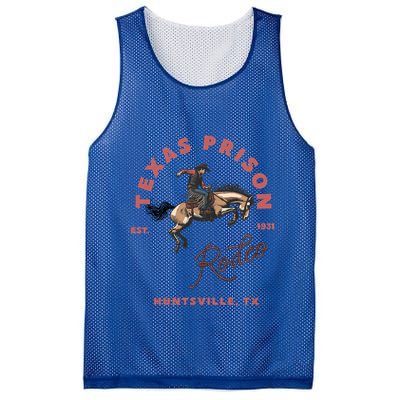 Texas Prison Rodeo Cowboy Western Mesh Reversible Basketball Jersey Tank