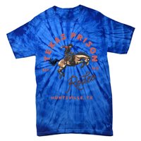 Texas Prison Rodeo Cowboy Western Tie-Dye T-Shirt