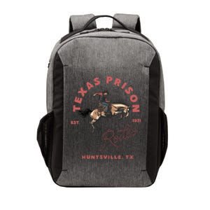 Texas Prison Rodeo Cowboy Western Vector Backpack