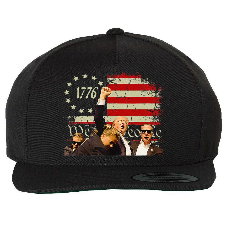 Trump Pa Rally Pennsylvania Rally Trump 2024 Wool Snapback Cap