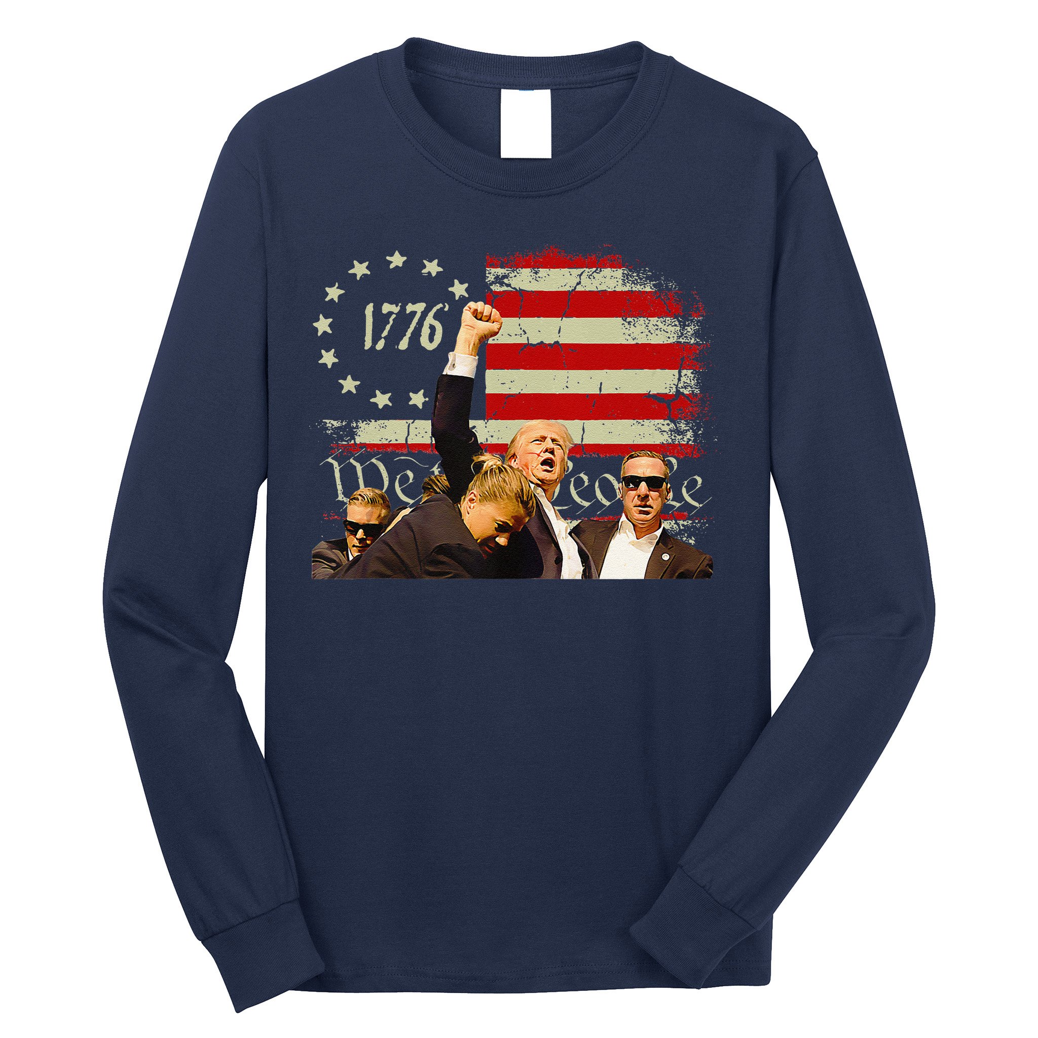 Trump Pa Rally Pennsylvania Rally Trump 2024 Long Sleeve Shirt