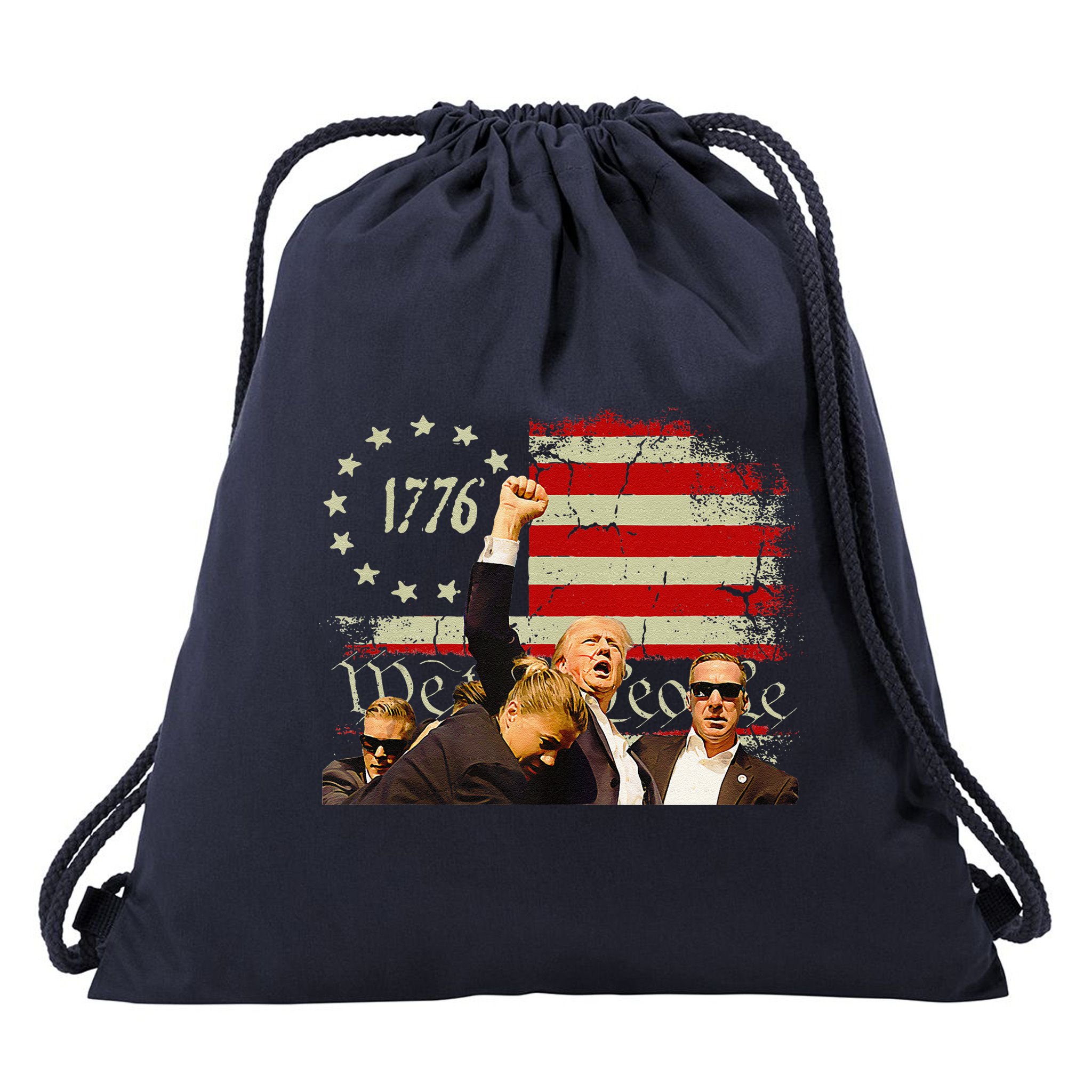 Trump Pa Rally Pennsylvania Rally Trump 2024 Drawstring Bag