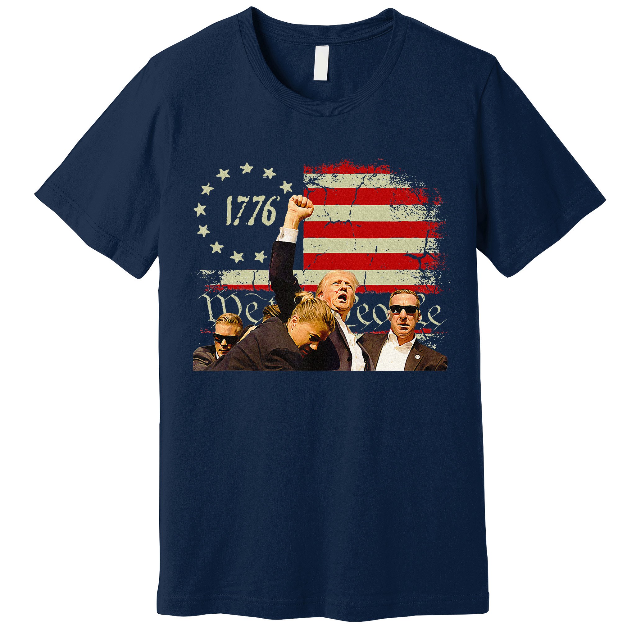 Trump Pa Rally Pennsylvania Rally Trump 2024 Premium T-Shirt