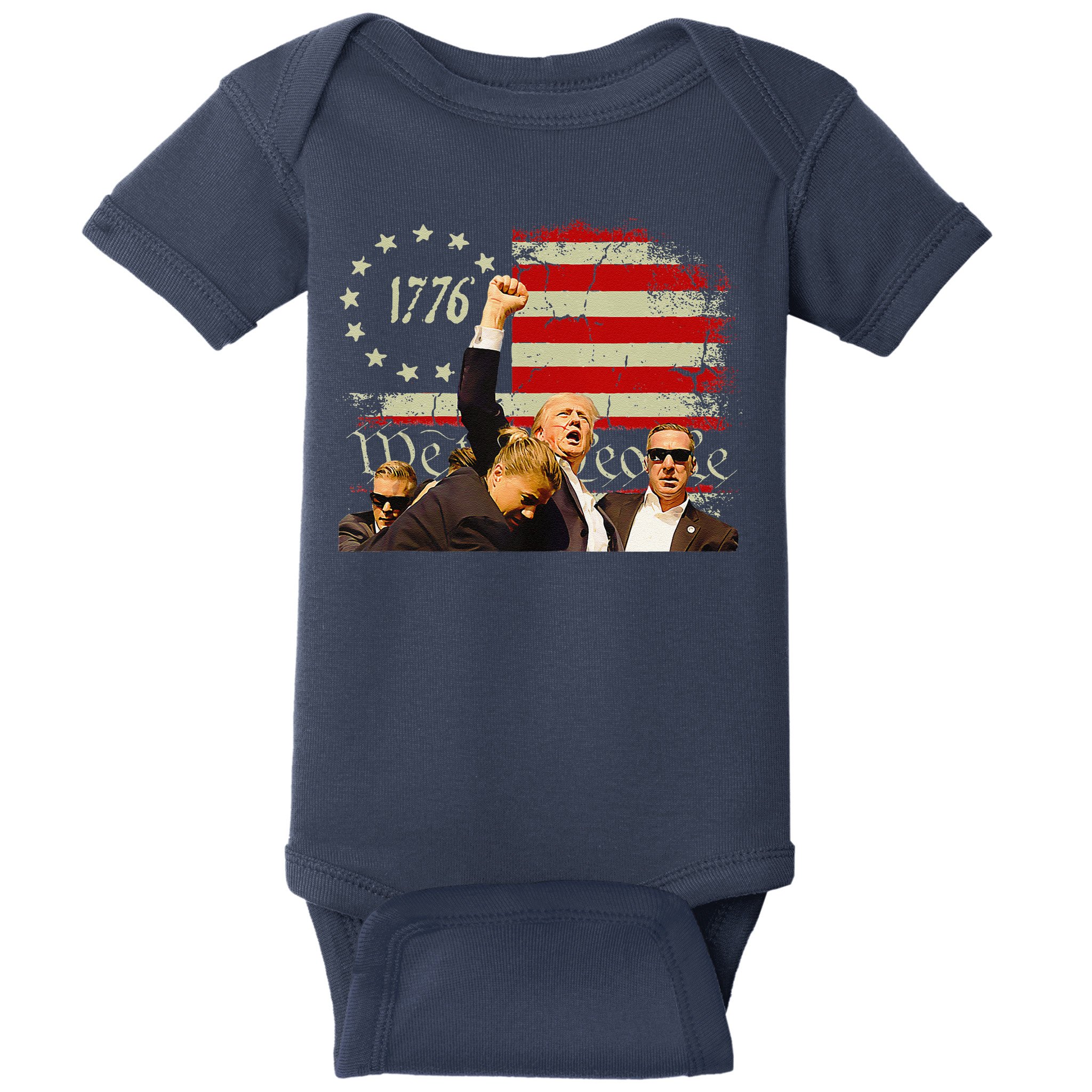Trump Pa Rally Pennsylvania Rally Trump 2024 Baby Bodysuit