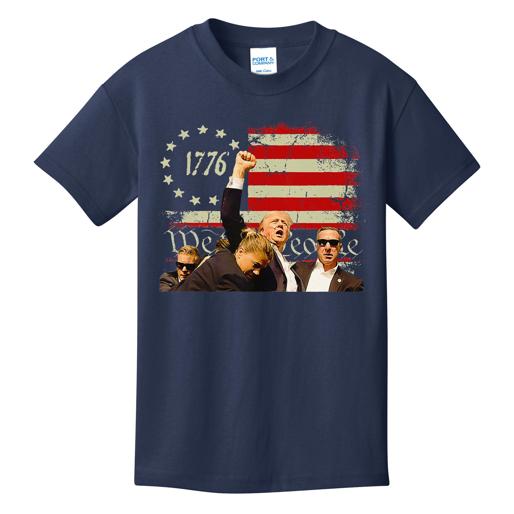 Trump Pa Rally Pennsylvania Rally Trump 2024 Kids T-Shirt