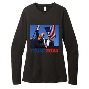 Trump Pa Rally Pennsylvania Rally Trump 2024 Womens CVC Long Sleeve Shirt