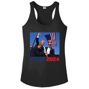 Trump Pa Rally Pennsylvania Rally Trump 2024 Ladies PosiCharge Competitor Racerback Tank