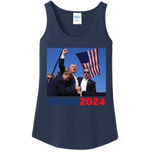 Trump Pa Rally Pennsylvania Rally Trump 2024 Ladies Essential Tank