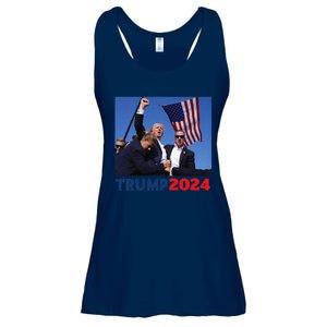 Trump Pa Rally Pennsylvania Rally Trump 2024 Ladies Essential Flowy Tank