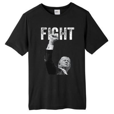 Trump Pennsylvania Rally Fight! Tall Fusion ChromaSoft Performance T-Shirt