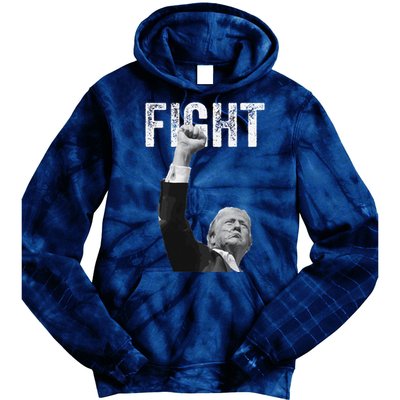 Trump Pennsylvania Rally Fight! Tie Dye Hoodie